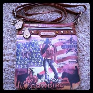 Nicole lee american cowgirl crossbody bag
